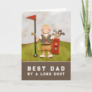 Golf Dad Father's Day Card