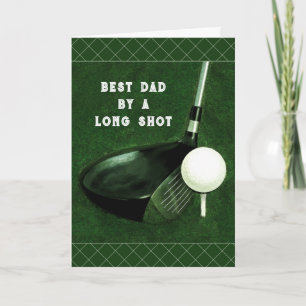 Golf Dad Father's Day Card