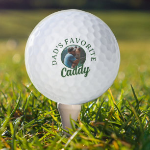 Golf Dad Favourite Caddy Custom Name  Balls