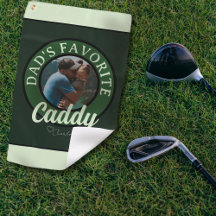 Golf Dad Favourite Caddy Custom Name 