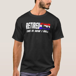 Golf Dad Funny Golfing Golf Cart Retired Golf T-Shirt