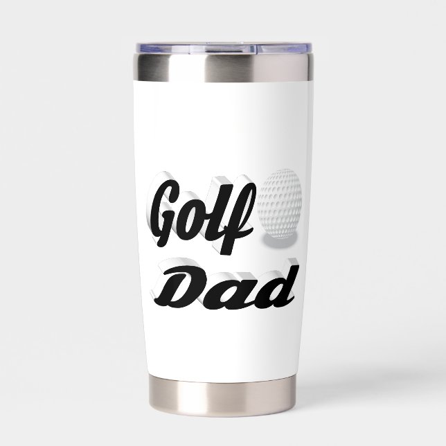 Golf Dad  Insulated Tumbler (Front)