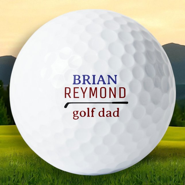 Golf Dad Name Balls (Creator Uploaded)