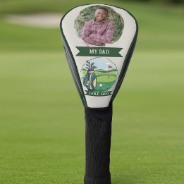 Golf Dad Personalised My Dad Photo Driver Head Cover