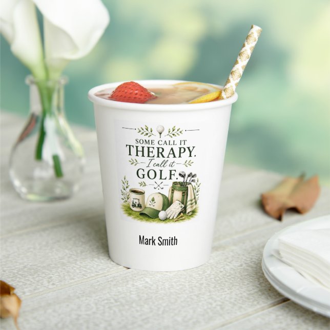 Golf daily coffee  paper cups (Insitu)
