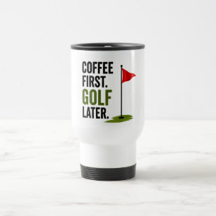 Golf daily coffee travel mug
