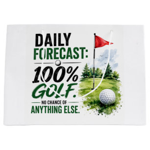 Golf Daily Life Collection  Large Gift Bag