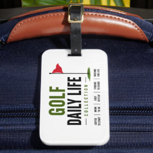 Golf Daily life routine Luggage Tag