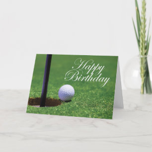  Golf Day Card