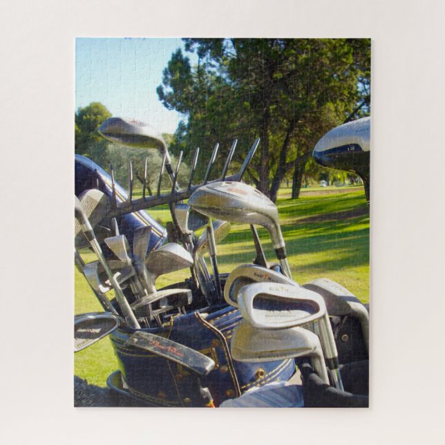 Golf Day Out, Jigsaw Puzzle (Vertical)