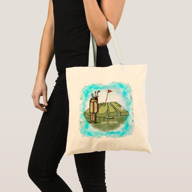 Golf Day   tote bag  (Front (Product))