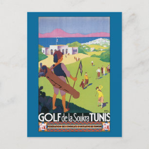 Golf de la Soukra Tunis Postcard