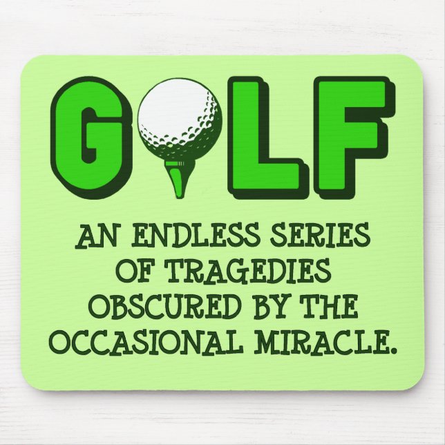 GOLF DEFINITION_PNG MOUSE MAT (Front)