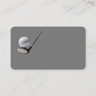 Golf Design Business Card