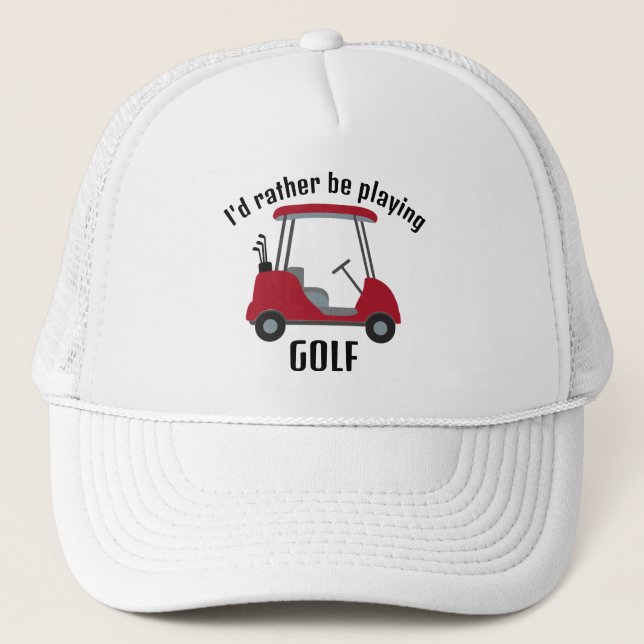 Golf Design Hat (Front)