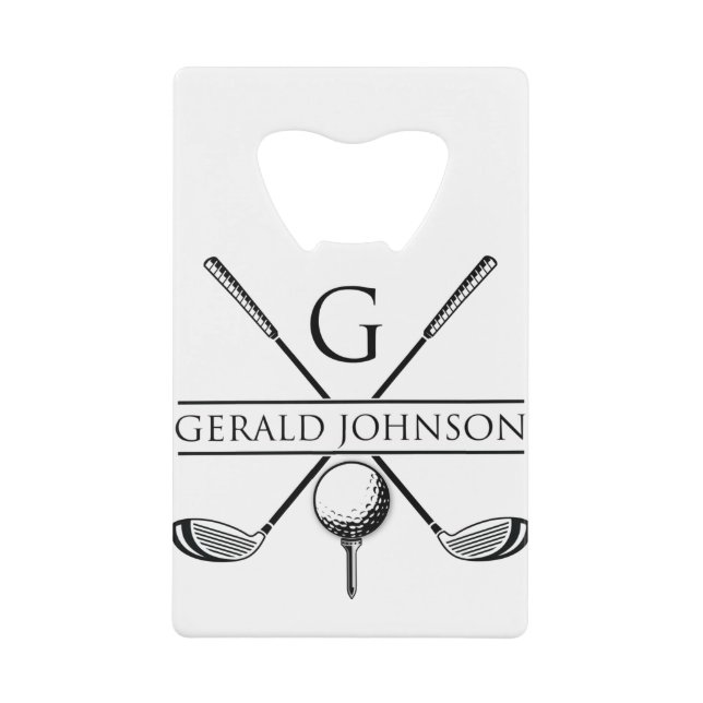 Golf Design Monogram Template (Front)