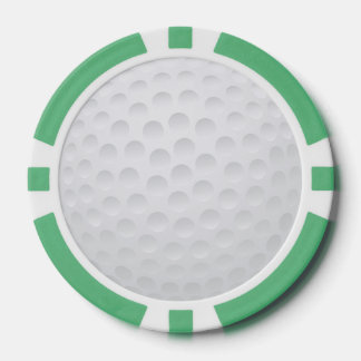 Golf Design Poker Chips