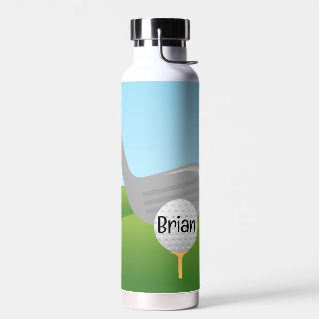 Golf Design Thor Copper Vacuum Insulated Water Bottle (Left)