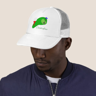 Golf Design Trucker Hat