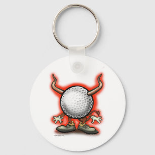 Golf Devil Key Ring