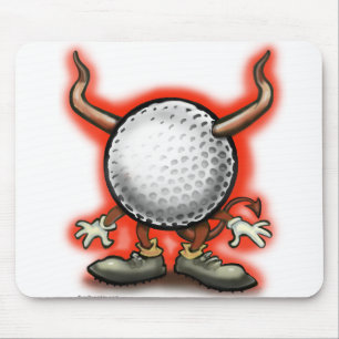 Golf Devil Mouse Mat