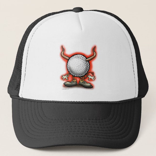 Golf Devil Trucker Hat (Front)