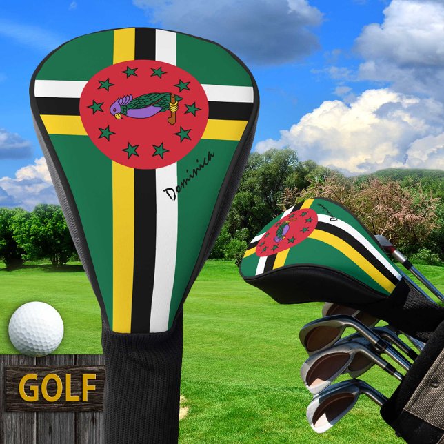 Golf Dominica & Dominica Flag / Golf Clubs Covers (Creator Uploaded)