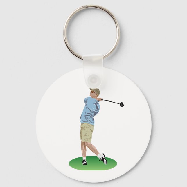 Golf Drive Key Ring (Front)