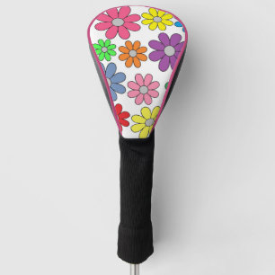 Golf Driver Cover - Crazy Daisies!