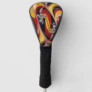 Golf Driver Cover with Belgian Colours