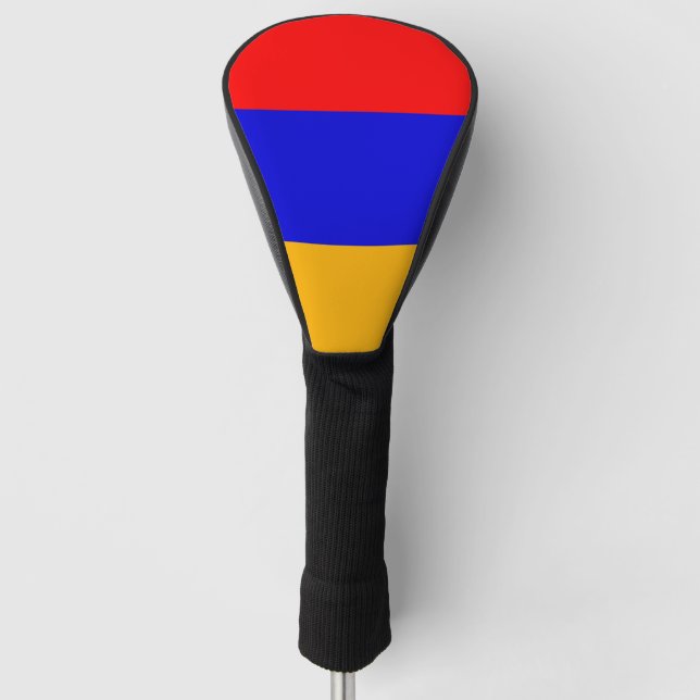 Golf Driver Cover with Flag of Armenia (Front)