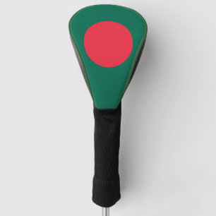 Golf Driver Cover with Flag of Bangladesh