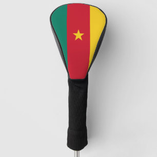 Golf Driver Cover with Flag of Cameroon