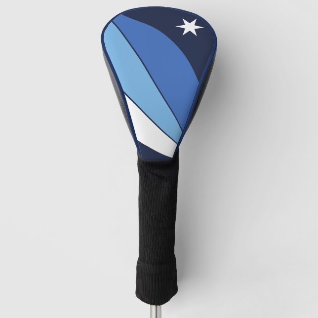 Golf Driver Cover with Flag of Columbia, SC (Front)