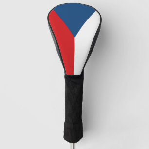 Golf Driver Cover with Flag of Czechia