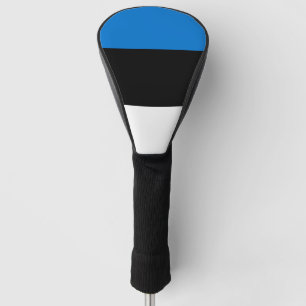 Golf Driver Cover with Flag of Estonia