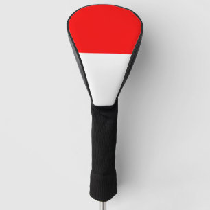Golf Driver Cover with Flag of Indonesia