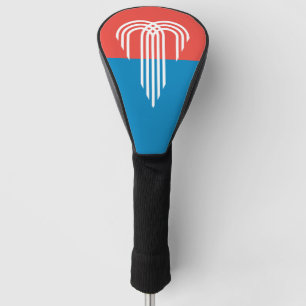 Golf Driver Cover with Flag of Kansas City, USA