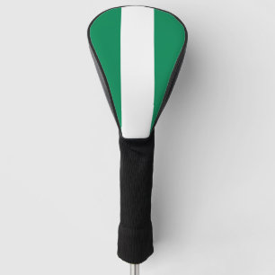 Golf Driver Cover with Flag of Nigeria