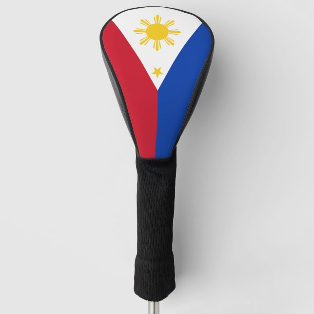 Golf Driver Cover with Flag of Philippines (Front)