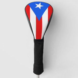 Golf Driver Cover with Flag of Puerto Rico, USA