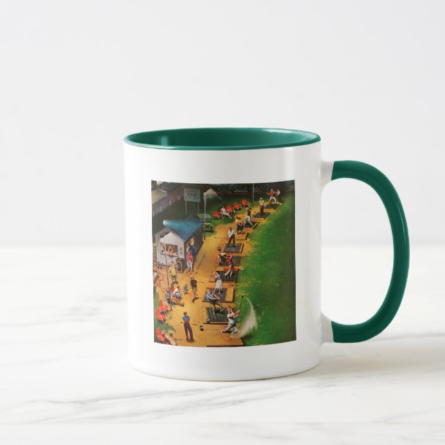 Golf Driving Range by John Falter Mug (Right)
