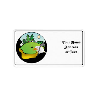 Golf Eagle Label