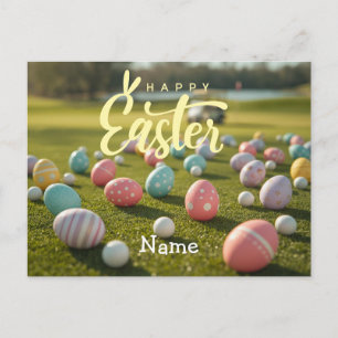 Golf  Easter Holiday for golfer  Postcard