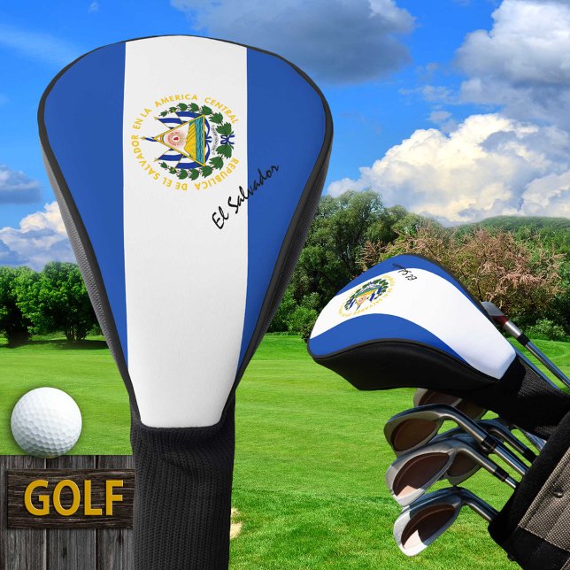 Golf El Salvador, Salvador Flag /Golf Clubs Covers (Creator Uploaded)