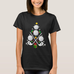 Golf Equipment Christmas Tree Christmas Golf T-Shirt
