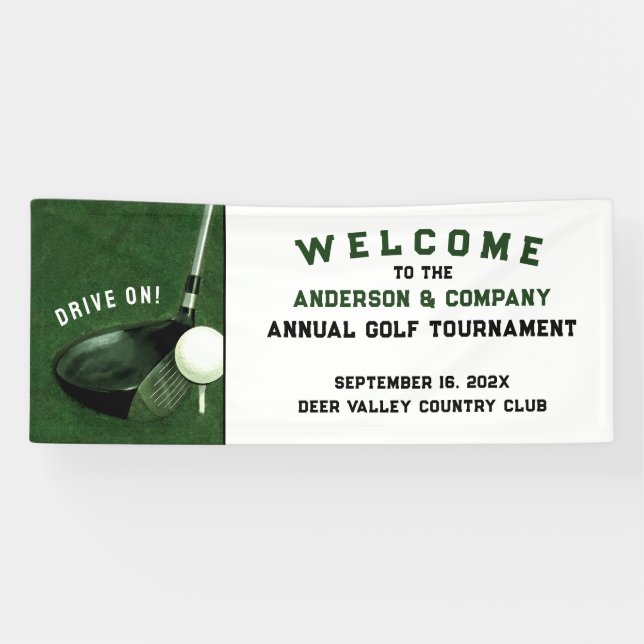Golf Event Banner (Horizontal)