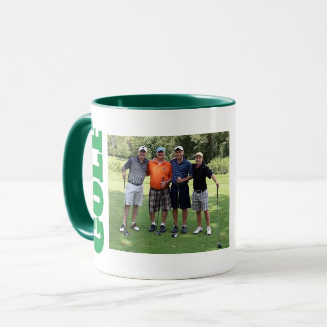 Golf Event Commemorative Mug (Front Left)