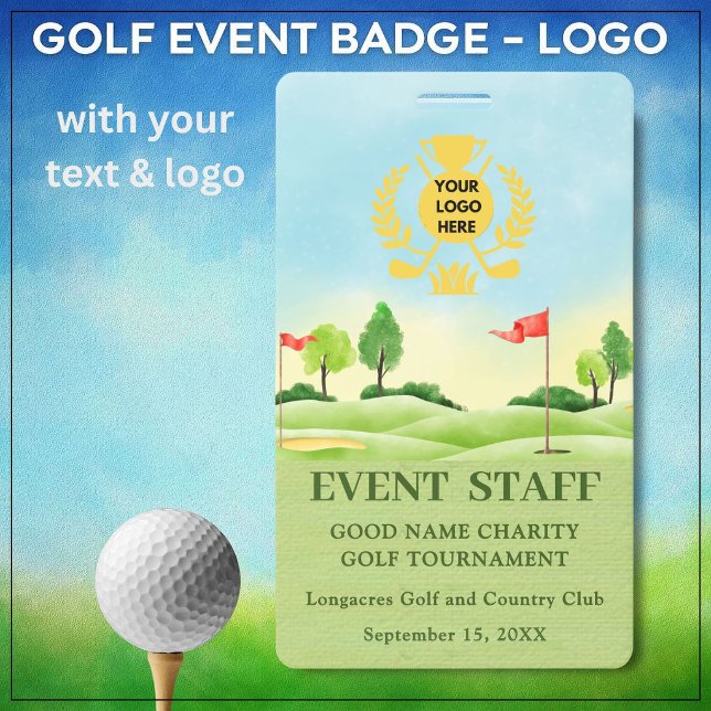 GOLF EVENT COURSE  ID BADGE (Creator Uploaded)