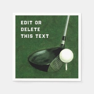 Golf Event Napkins